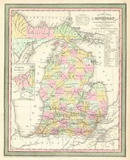 Midwest Map By Thomas, Cowperthwait & Co.