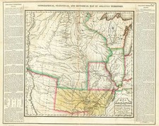 Texas, Midwest, Plains and Rocky Mountains Map By Henry Charles Carey  &  Isaac Lea