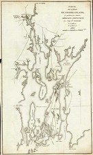 New England Map By John Marshall