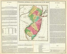 Mid-Atlantic Map By Henry Charles Carey  &  Isaac Lea