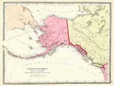 Alaska and Canada Map By Gray  &  Henry Francis Walling