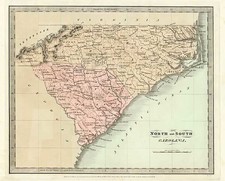 Southeast Map By David Hugh Burr