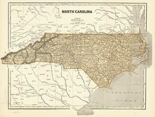 Southeast Map By Sidney Morse  &  Samuel Breese