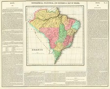 South America Map By Henry Charles Carey  &  Isaac Lea