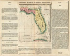 Southeast Map By Henry Charles Carey  &  Isaac Lea