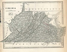 Southeast Map By Sidney Morse  &  Samuel Breese