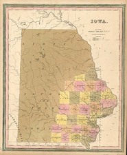 Midwest and Plains Map By Henry Schenk Tanner