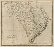 Southeast Map By Mathew Carey