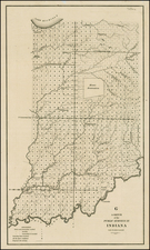 Midwest Map By U.S. State Surveys / Smith & McClellan