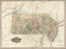 Mid-Atlantic Map By Henry Schenk Tanner