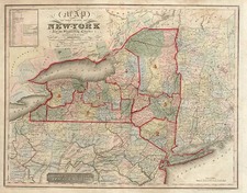 Map of Mississippi, Louisiana & Arkansas. / Burr, David H., 1803-1875 / 1839