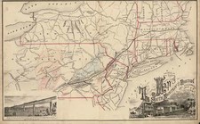 New England and Mid-Atlantic Map By Reading Publishing House