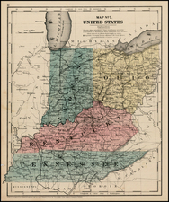 Midwest Map By David Burgess & Co.