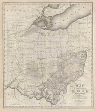 Midwest Map By Caleb Atwater