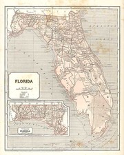 Southeast Map By Sidney Morse  &  Samuel Breese