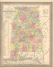 South Map By Thomas, Cowperthwait & Co.