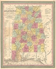 South Map By Thomas, Cowperthwait & Co.