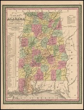 South Map By Thomas, Cowperthwait & Co.