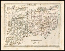 Midwest Map By Thomas Gamaliel Bradford