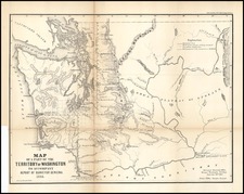  Map By General Land Office / A. Hoen & Co.