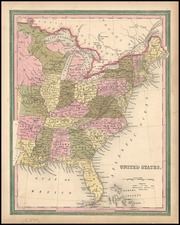 United States Map By Henry Schenk Tanner