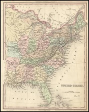 United States Map By Henry Schenk Tanner