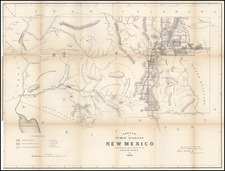 Southwest Map By U.S. State Surveys