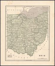 Midwest Map By Sidney Morse  &  Samuel Breese