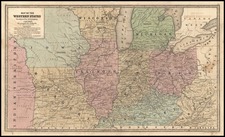 Midwest Map By Stiles, Sherman & Smith