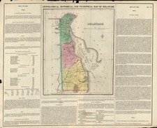 Mid-Atlantic Map By Henry Charles Carey  &  Isaac Lea