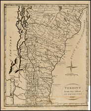 New England Map By John Payne