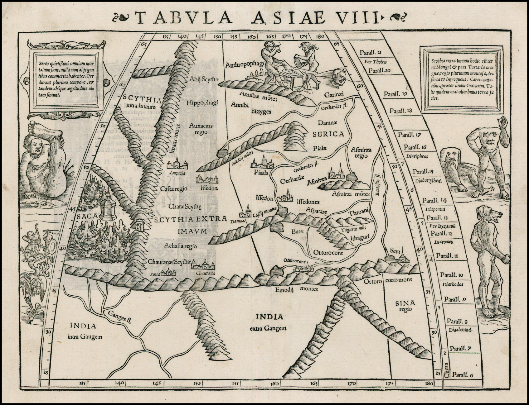 Первая подробная карта мира составленная птолемеем