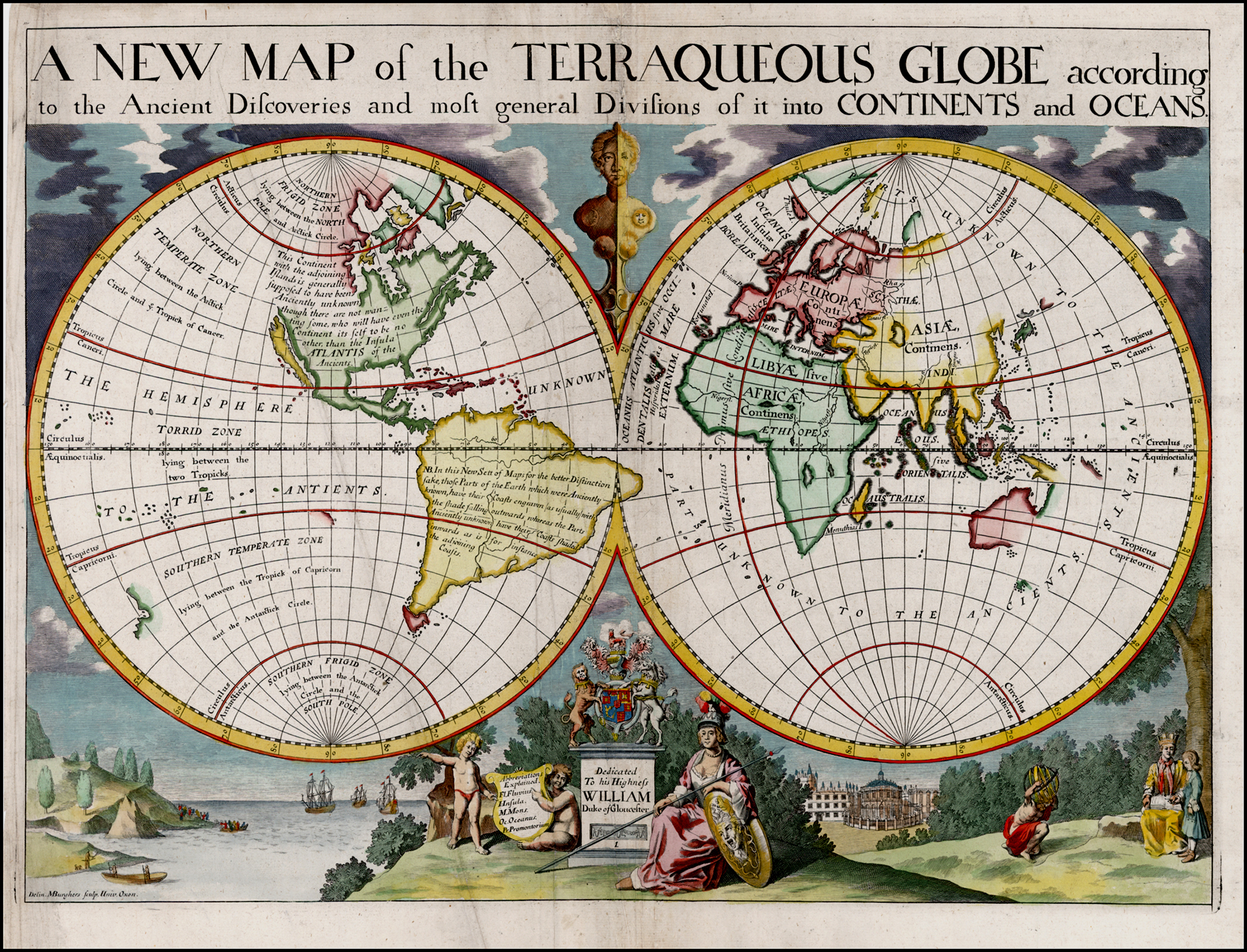 World map key rings - Globe Trotter - The Nines
