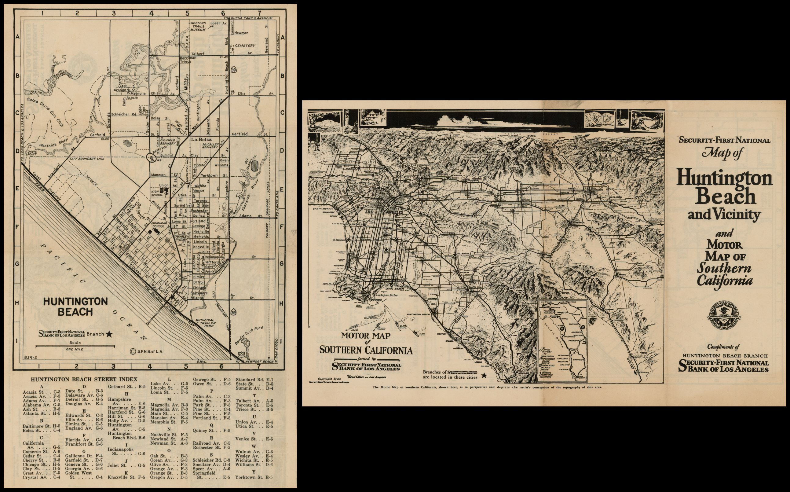 Huntington Beach Map (6 options: Full, North & South, Districts 14, 15 –  Otto Maps