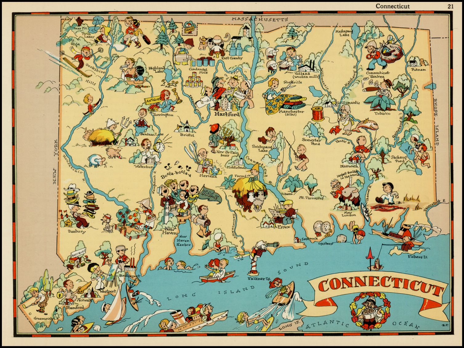Tailor Vintage Connecticut Originals. Карты тейлор