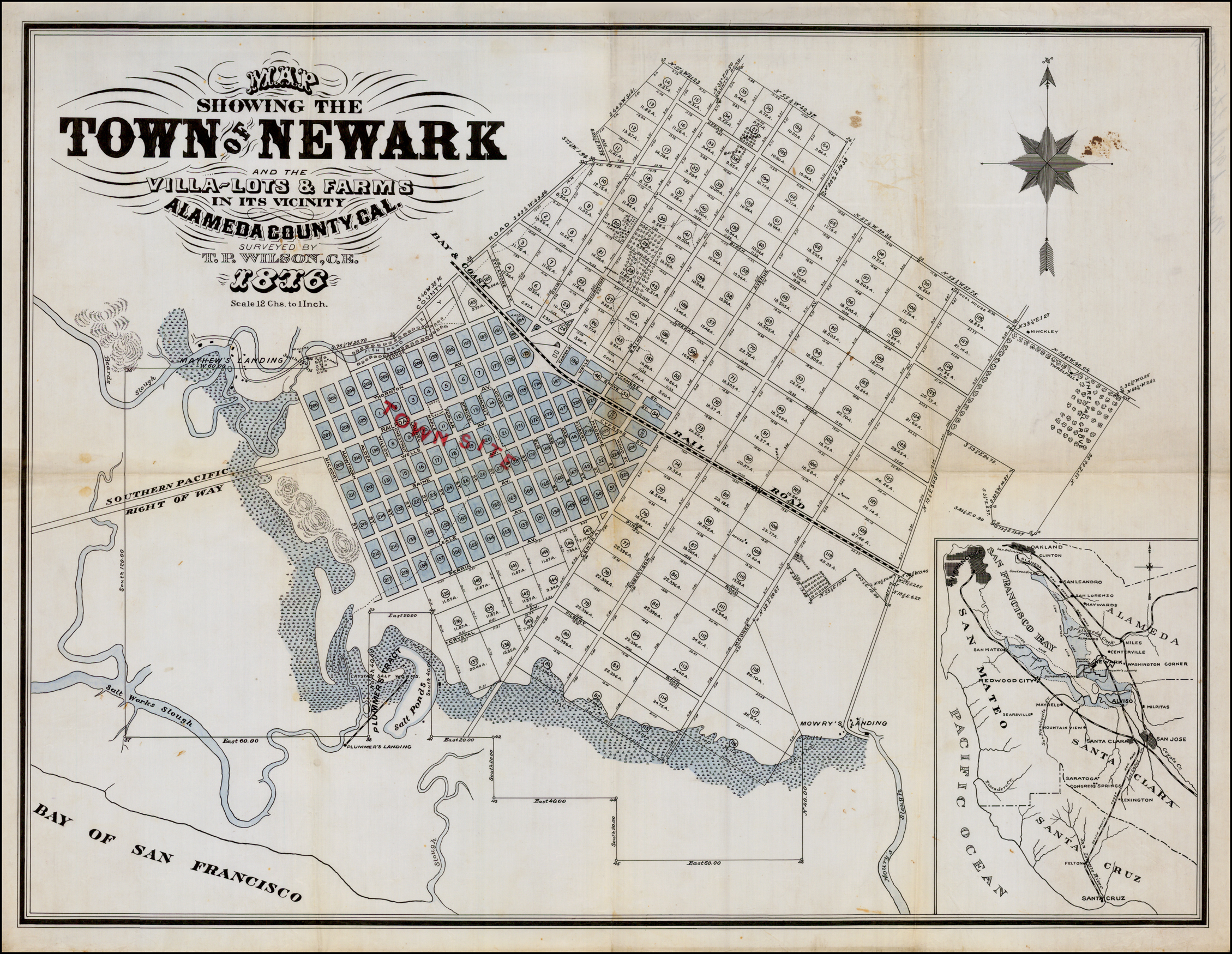 newark ca map