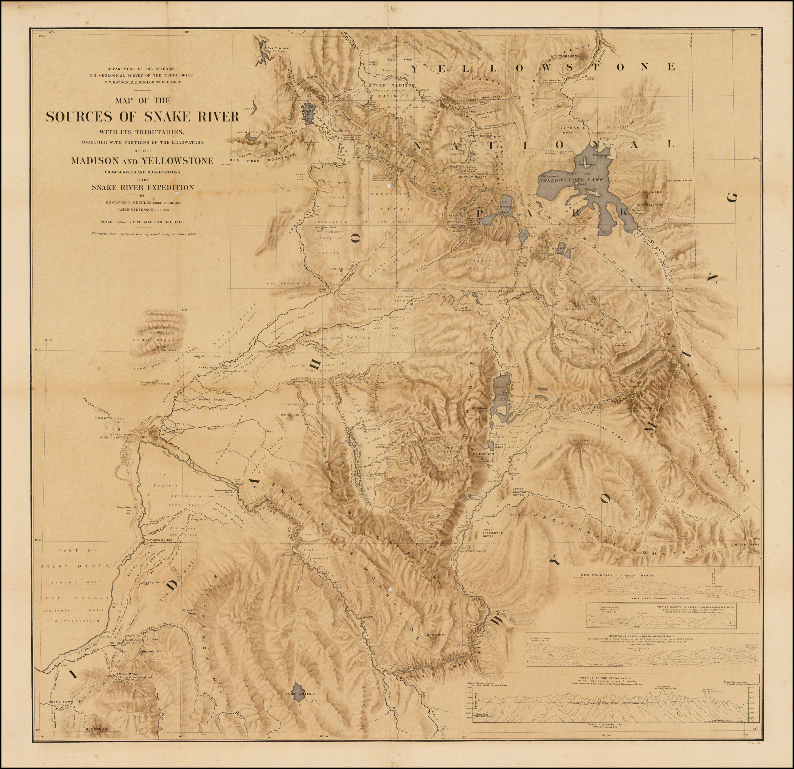 snake river map