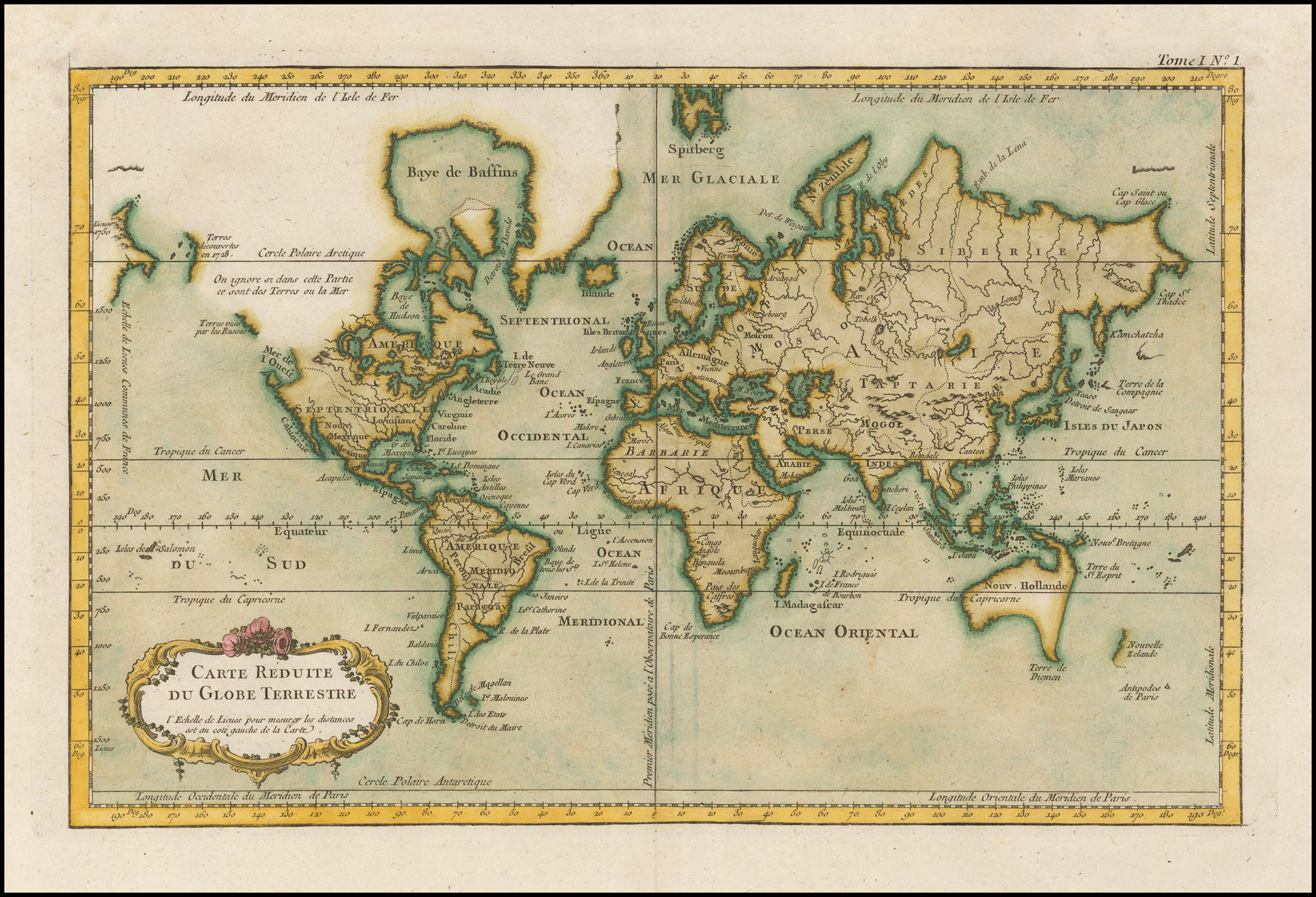 Carte Reduite Du Globe Terrestre Barry Lawrence Ruderman