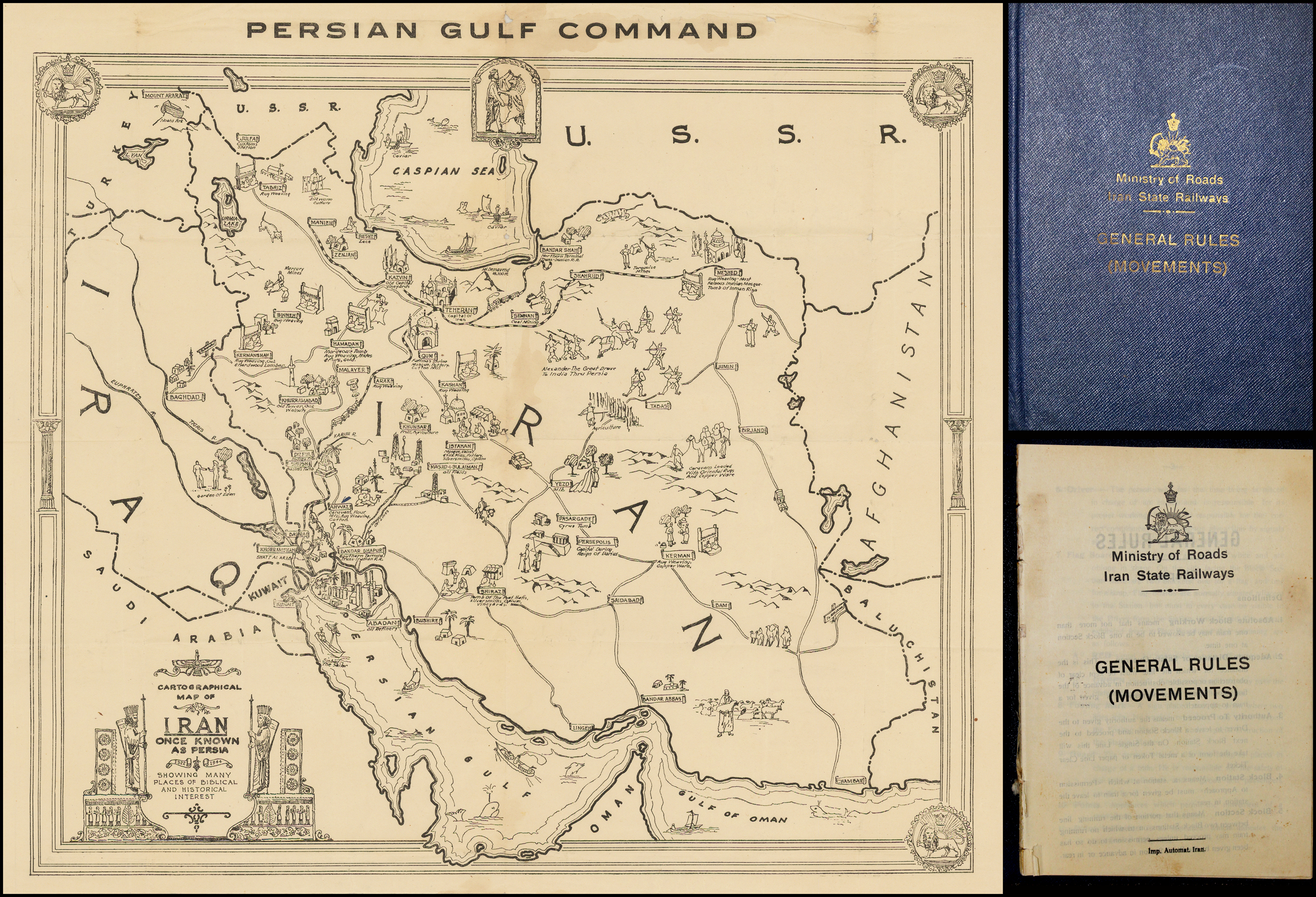 persian gulf war map