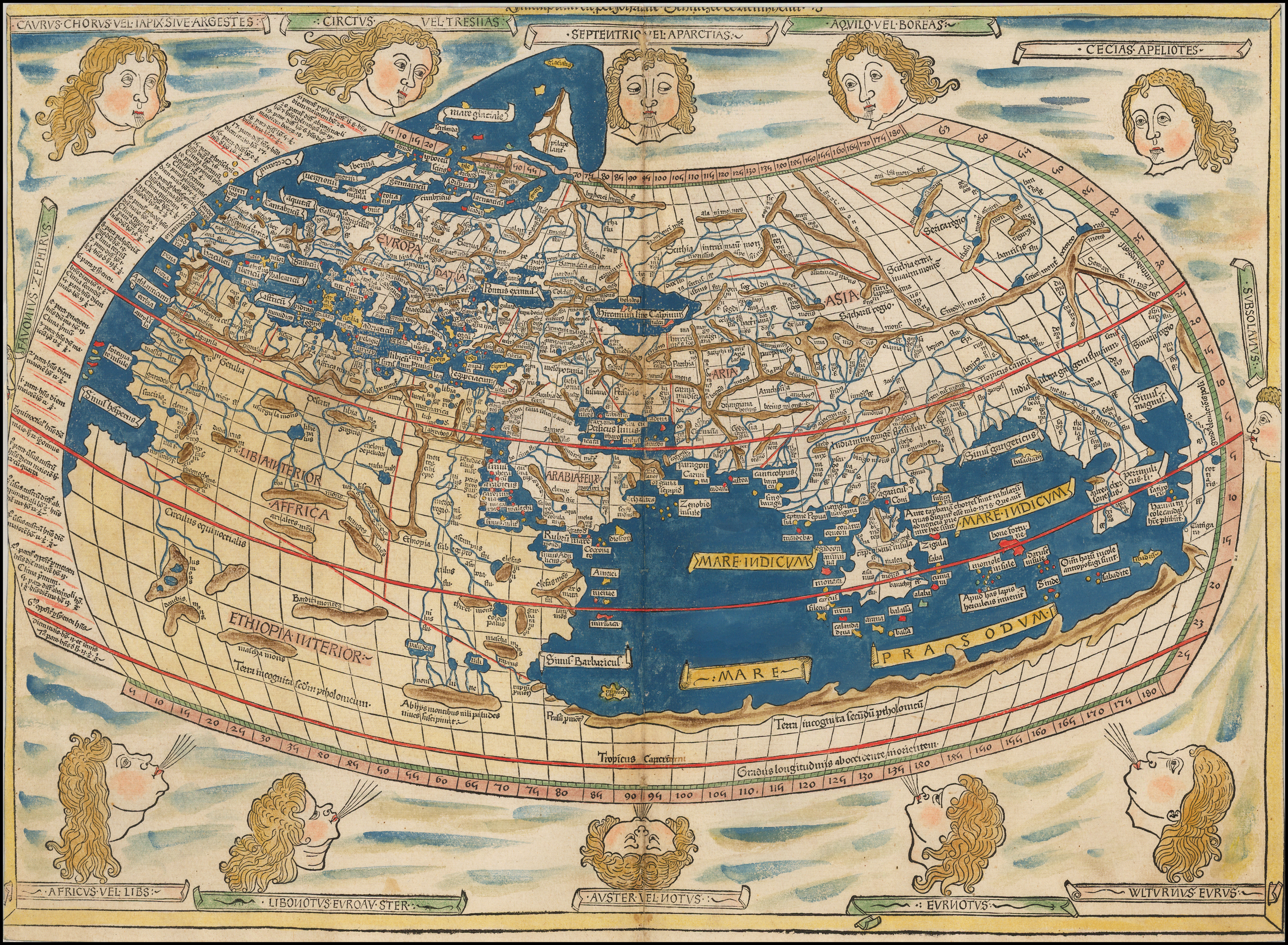 Claudius Ptolemy and the Geography - Map Images - National Library of  Scotland