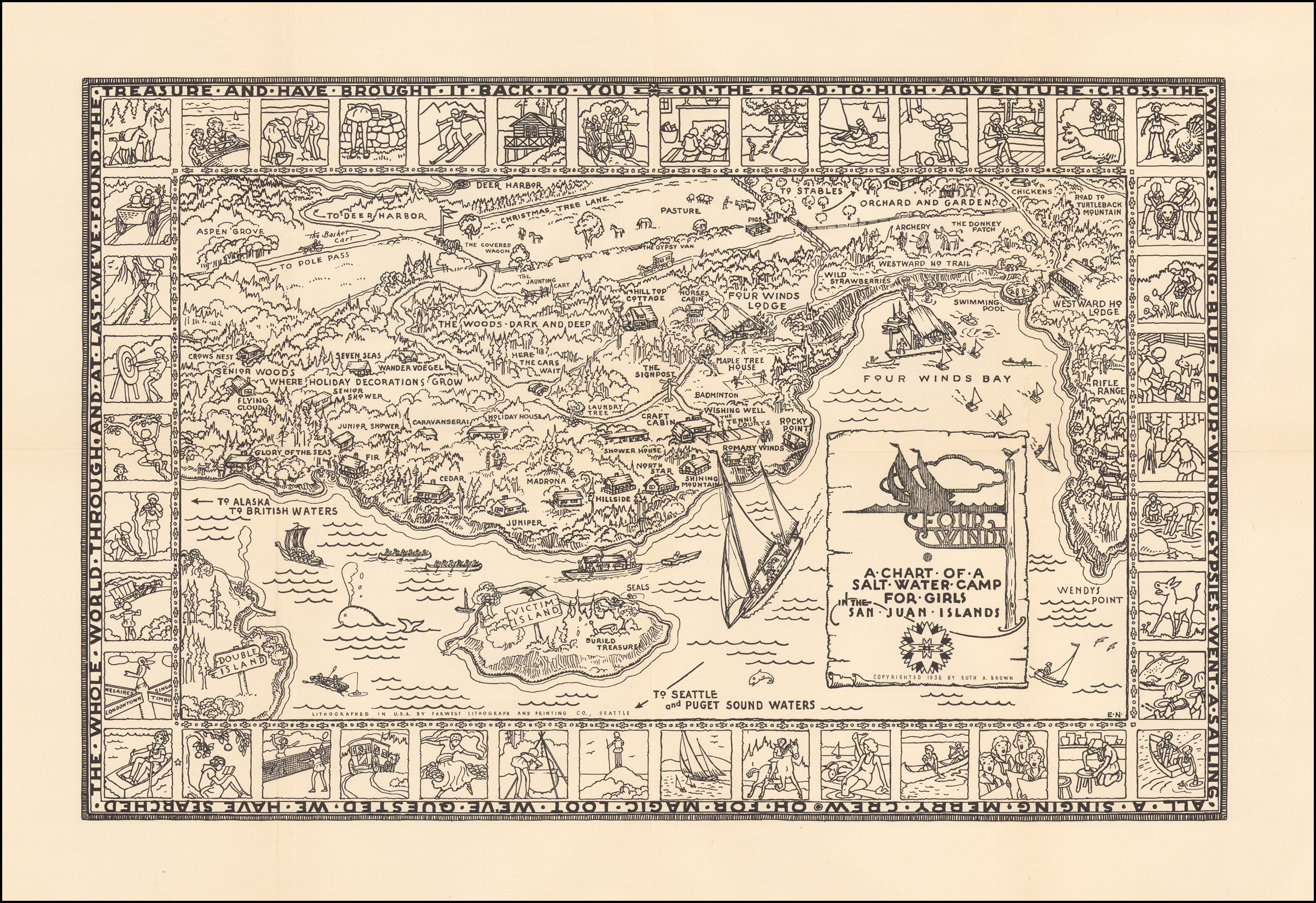 San Juan Islands Chart