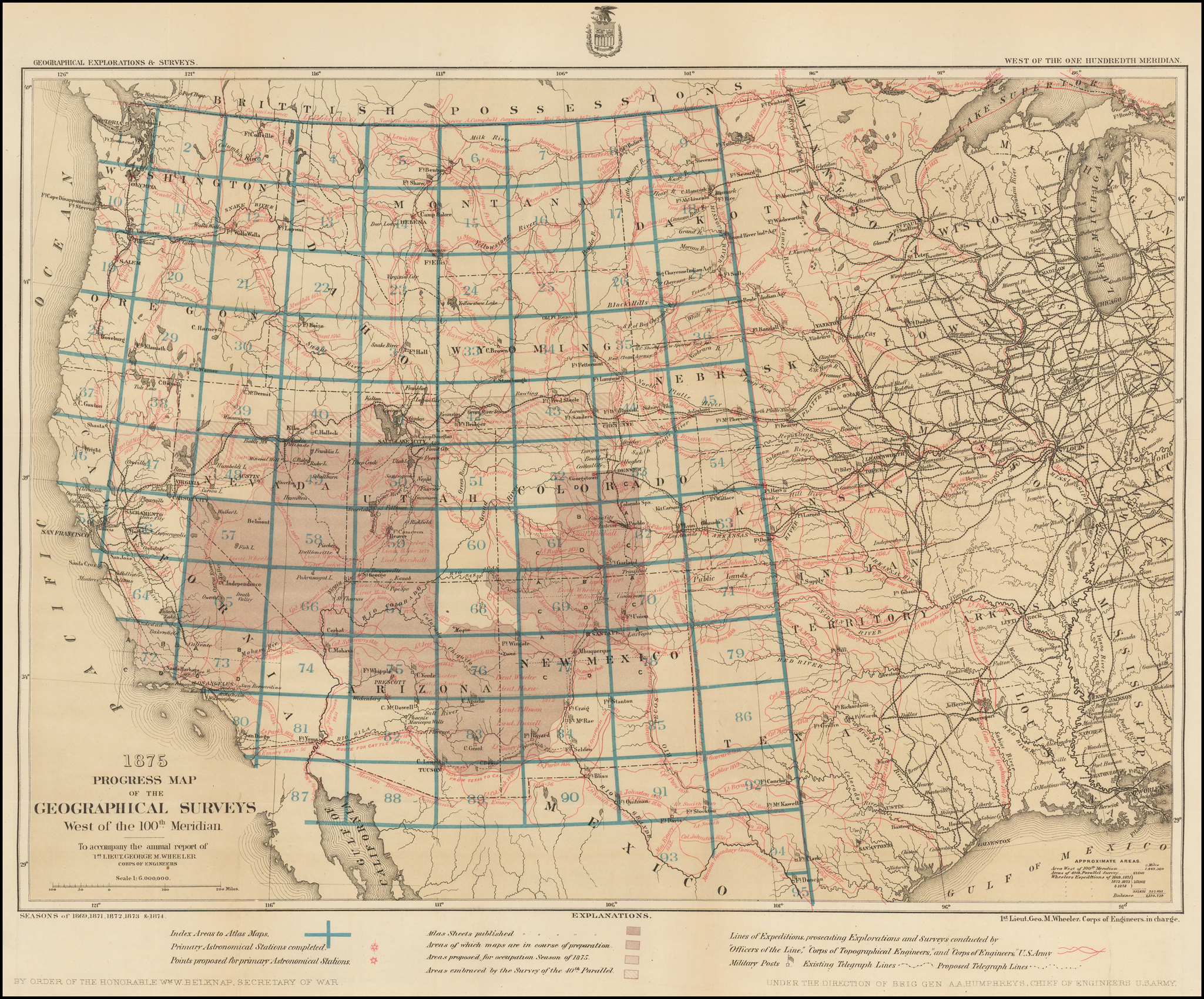 meridian township map 1950