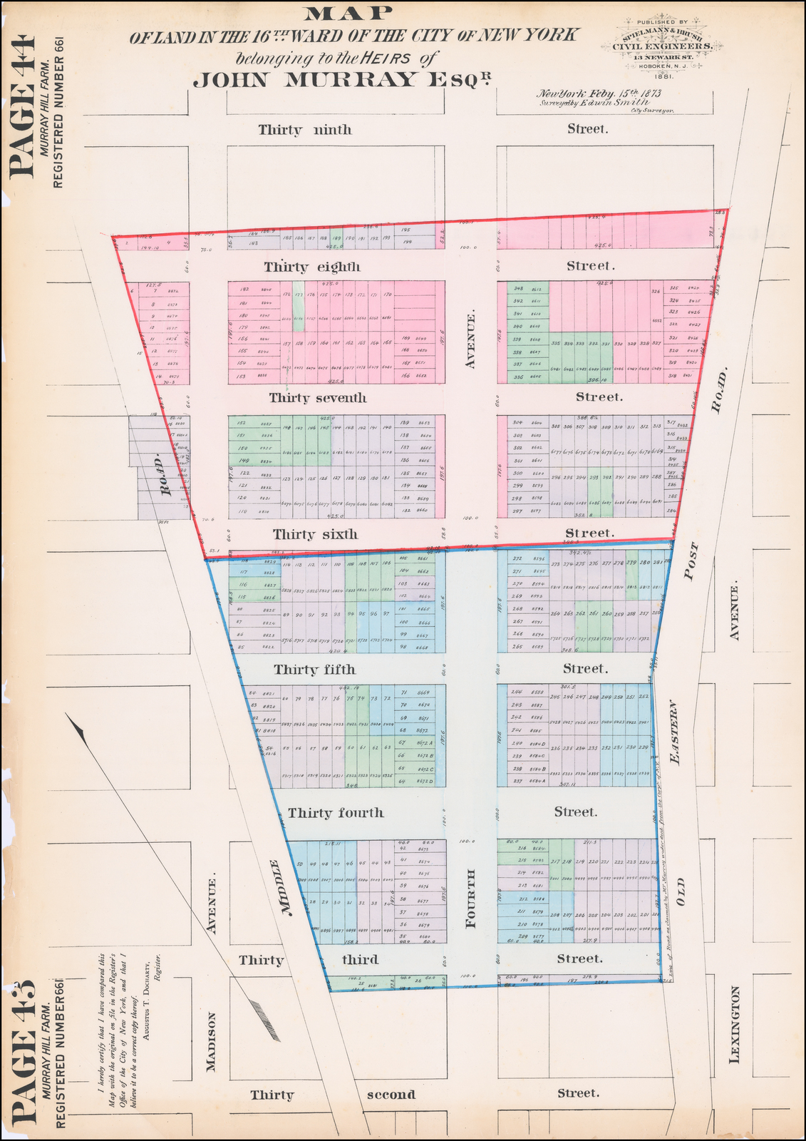 Murray Hill NYC Map