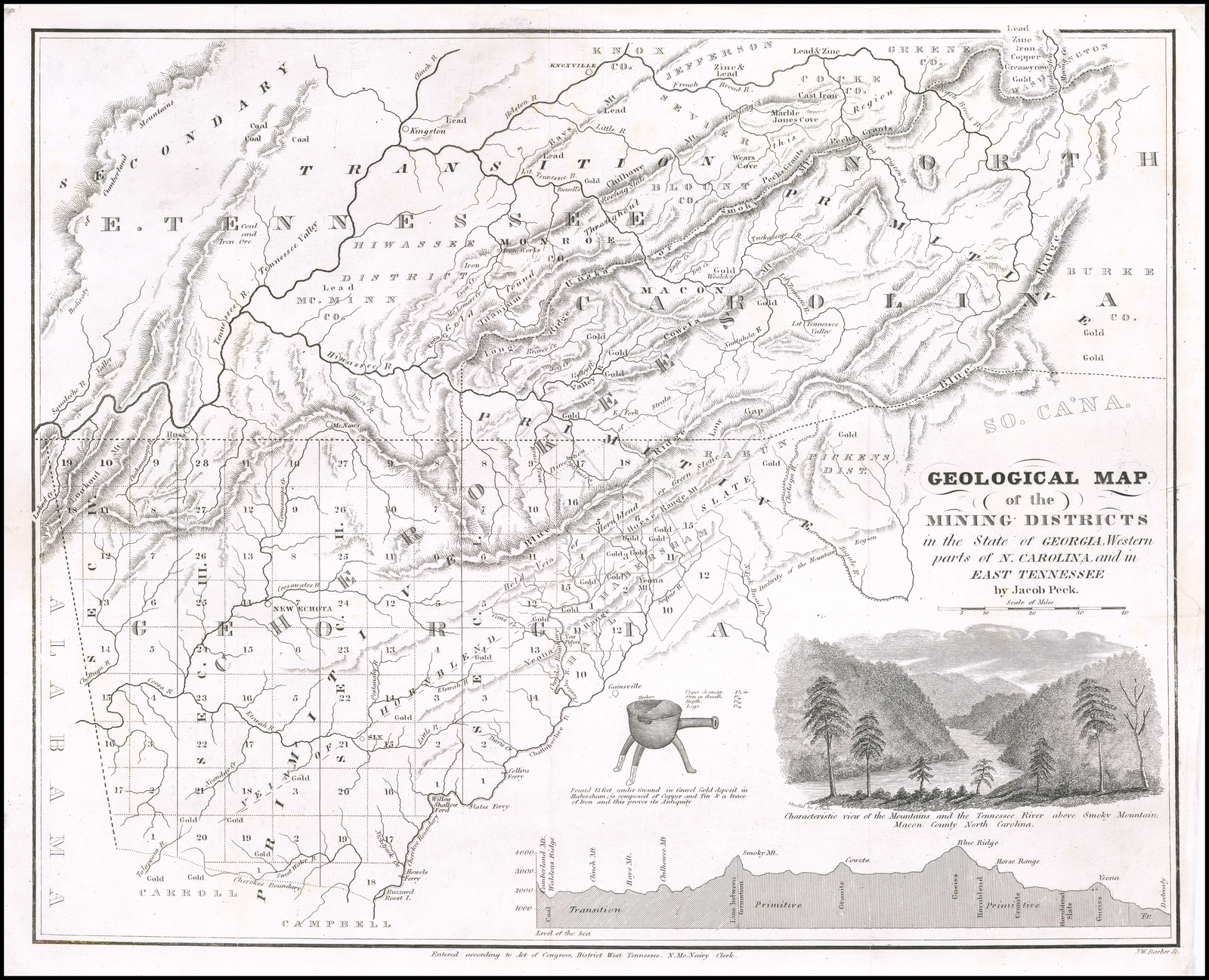 georgia gold deposit maps