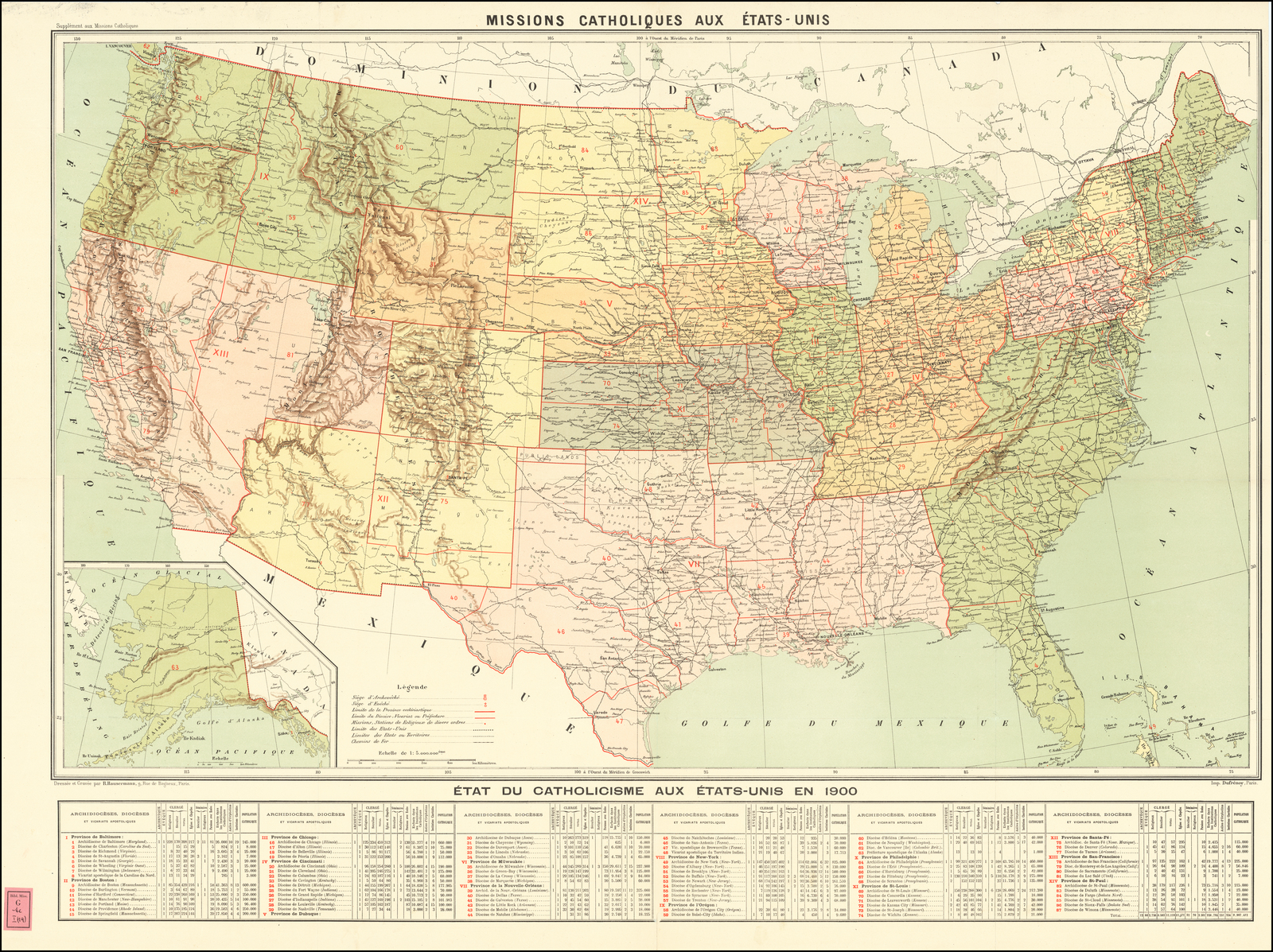 Missions Catholiques Aux Etats-Unis