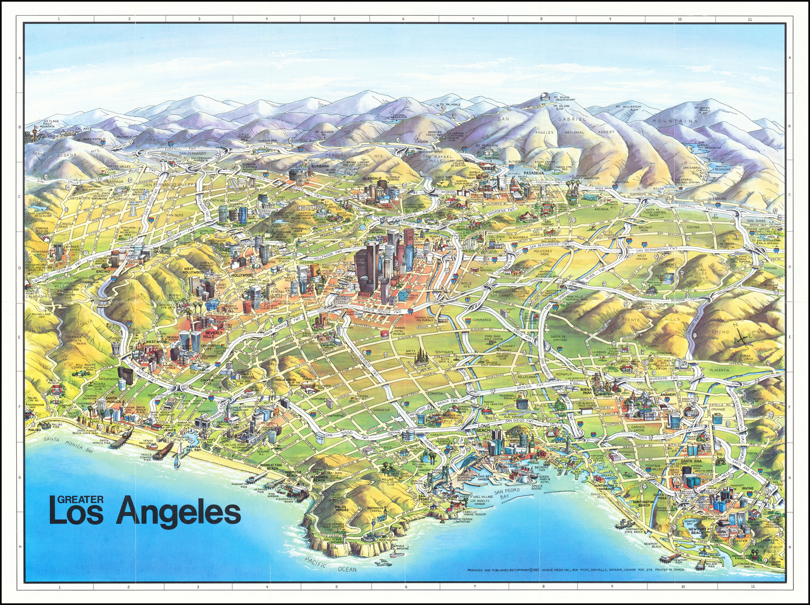 Greater Los Angeles Va Map