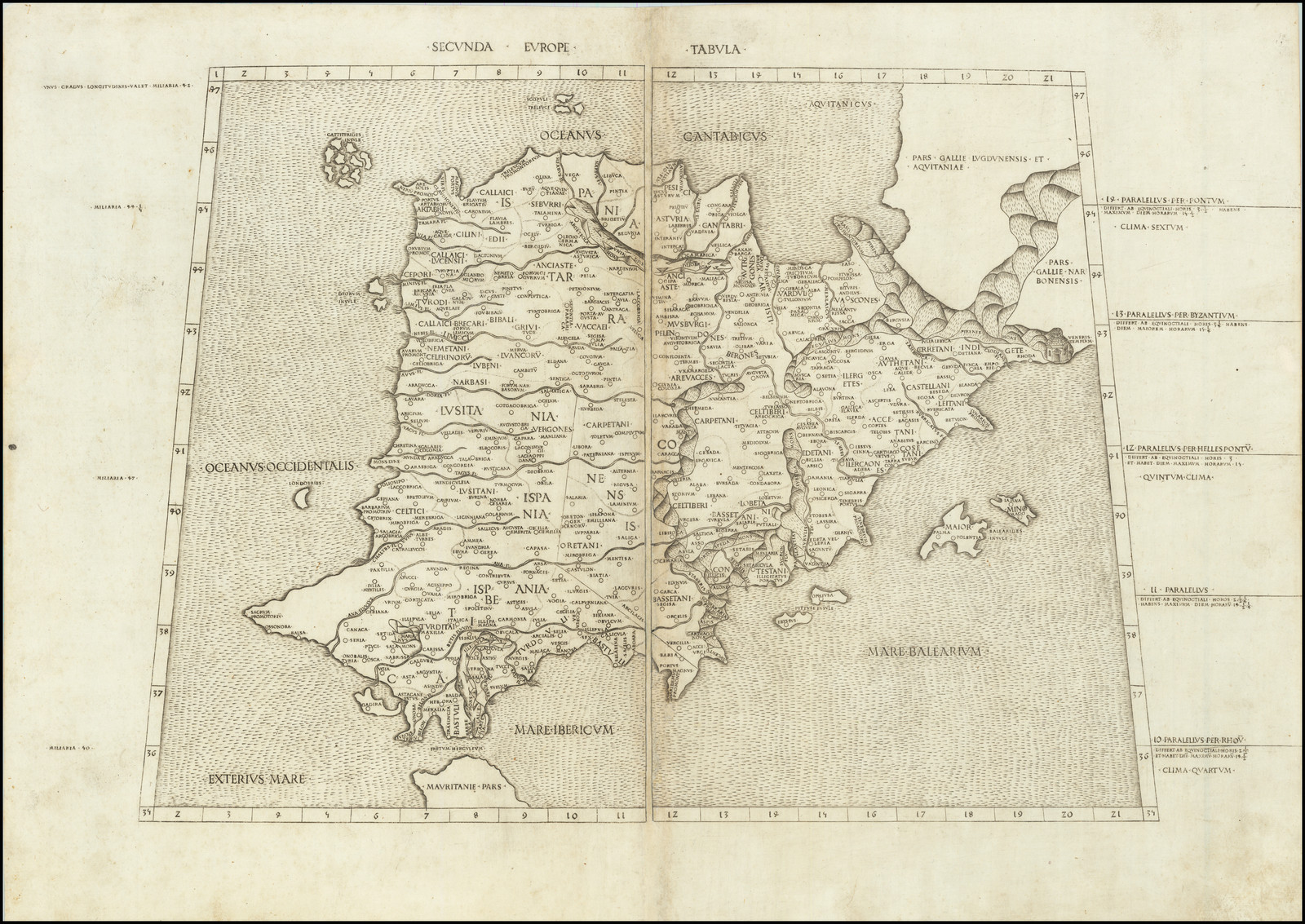 Mapa do Mundo com Base em Ptolemeu - 1467