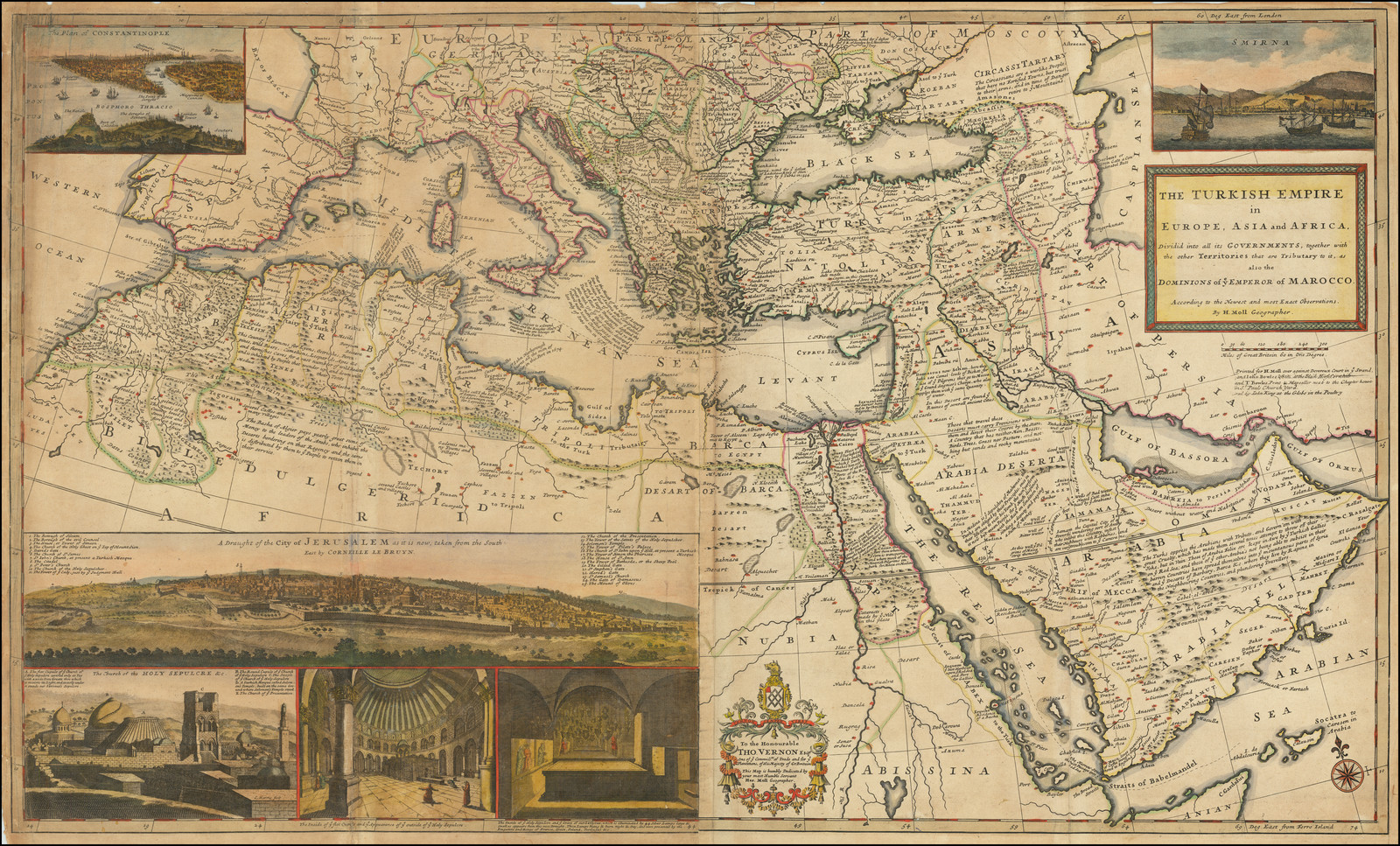 ottoman empire map at its height