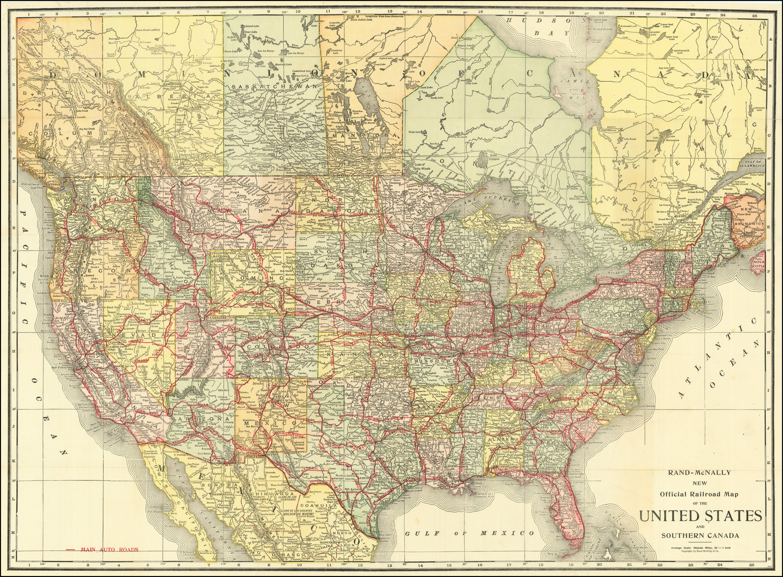 National Auto Trail Map Rand Mcnally New Official Railroad Map Of The My Xxx Hot Girl 6382