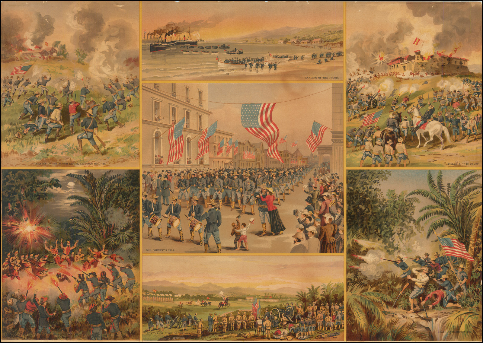 [Spanish American War Scenes]